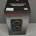 Karaoke Machine for Adults and Kids, Peski Portable Bluetooth Speaker with 1 Wireless Microphone and 1 Wired Mic, Rechargeable Powered Dj/PA Speaker System with TF Card, AUX in, REC, TWS for Birthday Party