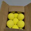 Mini Soft Foam Balls Assorted Play Balls Lightweight for Crafts, Birthday Party Favors and Gifts (1.57", yellow)
