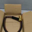 Giraffe Tools Garden Hose 2ft x 5/8", 24INCH Short Water Hose Heavy Duty, Lightweight, Flexible Hybrid Hose with Swivel Handle, Male to Female Fittings