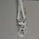 Jeasor Industrial Pipe Towel Rack Towel Bar, Heavy Duty Wall Mounted Rustic Farmhouse Bath Towel Holder for Bathroom (White, 12 inch)