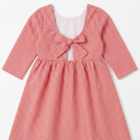 Tween Girls Summer Dresses Kids Sleeveless Plaid Dress Size 10-11Y