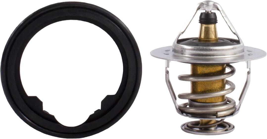 AISIN THH-017 Engine Coolant Thermostat w/Gasket - Compatible with Select Acura CL, Legend, MDX, NSX, RL, TL, TSX, ZDX Honda Accord, Crosstour, Odyssey, Pilot, Prelude, Ridgeline, S2000 Saturn Vue