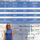 Denim Vest Women Jean Vest Tops Button Down Sleeveless Denim Tank Tops Crew Neck Summer Trendy Waistcoat with Pockets (Large, 03-blue Striped)