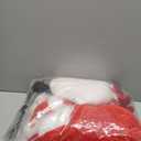 Mrs. Claus Dress Set for Women Velvet Hooded Christmas Santa Dress with Gloves High Socks Nightwear Mother Family Outfits (X-Large)