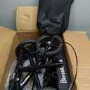 Economy Knee Scooter Steerable Knee Walker for Foot Injuries Compact Crutch Alternative with Dual Braking System (Black)
