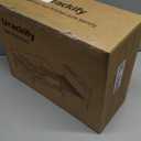 Urackify Large Dish Drying Rack - 304 Stainless Steel Dish Rack for Kitchen Counter, Extendable Dish Drainers with Cutlery & Cup Holders, Black