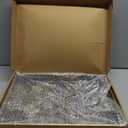 Spsyrine Serving Tray with Handles, Plastic Decorative Tray for Coffee Table, Living Room, Home Decor, Seaweed