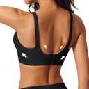LIIJOO Seamless Wireless Nursing Bra for Breastfeeding Moms, One-Hand Clip Down Cup, Lightly Padded Maternity Bra, Adjustable Straps, Everyday Comfort for Pregnancy & PostpartumBlack, M (Black, M)