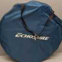 EchoSmile Pop Up Tent for 4 Person Family, Beach Tent Sun Shelter with UPF 50+ UV Protection & Waterproof, Lightweight & Easy Automatic Setup Portable Cabana for Outdoor Travel (Light Blue)