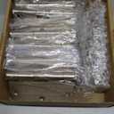 Moquin 12 Pack Noiseless Rounded Door Hinges, 3.5 x 3.5 Inch Door Hinges Hardware with 5/8" Radius Corners and Removable Pin, Satin Nickel 3 1/2 Folding Flat Iron Interior Door Hinges