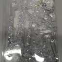 18pcs Crystal Christmas Ornaments for Tree Decorations-Hanging Acrylic Snowflake Icicle Ornaments with Drop Pendants for Winter Wonderland Chandelier Crystals Decorations Supplies