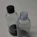 SodaStream 1L Classic DWS Carbonating Bottle Black (twinpack), Pack of 2 (33.8 Ounces)