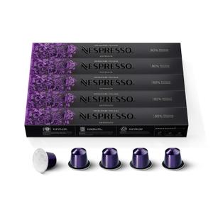 Nespresso Capsules OriginalLine, Arpeggio, Dark Roast Espresso Coffee, 50-Count Espresso Pods