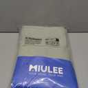 MIULEE Sage Green Blackout Curtains for Bedroom Living Room 84 Inches Long 2 Panels, Thermal Insulated Room Darkening Drapes Solid Grommet Top Noise Reducing Light Green Window Treatments 40x84 Inch