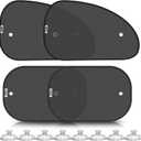 2026 New Upgrade Car Window Shades for Side Window(4 Pack),Car Window Shade for Baby with 8 Suction Cups,Sun Shade Side Window Can Blocks 99.98% UVR,Sun Shade for Window