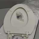 KOHLER 20454-96 Ridgewood Elongated Soft Close Toilet Seat, Quiet Close, Wood Toilet Seat, Home Essentials, Biscuit