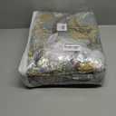 Travan 3-Piece Quilt Set Quilted Bedspread Cotton Coverlet Set Floral Printed Oversized Quilted Bedding Set with Shams for All Season, Green Vine, Queen Size