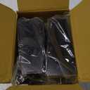 CODIN (5 Sizes: 3"-4"-5"-6"-8" Set of 4 Wood Furniture Legs - Square Sofa Legs, Couch Leg - Brown Mid-Century Modern Replacement Legs for Armchair Recliner Coffee Table Dresser (4, 6")