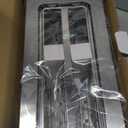 Kenmore 4-Slice Digital Touchscreen Toaster - 1400W Stainless Steel, Wide Slots 6 Shade Settings, Bread Presets, Countdown Timer, Reheat & Defrost Functions Compact Countertop Design tostadora digital (Silver)