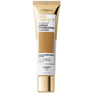 L'Oreal Paris Age Perfect Radiant Serum Foundation with SPF 50, Hazelnut, 1 Ounce L'Oreal Paris Age Perfect Radiant Serum Foundation with SPF 50, Hazelnut, 1 Ounce