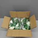 50 PCS Artificial Large Rose (02) Clay Flowers for Jewelry Making Lei DIY Craft Supplies (White)