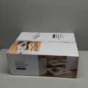 2 Pack Pull Out Cabinet Organizer, 21.8" Deep Slide Out Drawer for Cabinets Adhesive Pull Out Drawers Heavy Duty Pull Out Shelves for Kitchen, Cupboard, Pantry, Bathroom-White