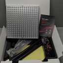 Upgrade Red Light Therapy for Face and Body, 45W Dual 660nm Red & 850nm Infrared Red Light Therapy Lamp, Home Use Light Therapy Panel with Adjustable Stand/Desktop Clamp & Glasses