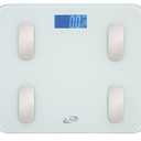 Smart Bathroom Scale by iLive Tempered Glass Construction Easy to read display Measure and track progress