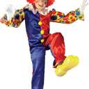 Rubies Bubbles The Clown Costume for Kids, Unisex Small