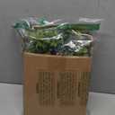 WILLBOND 4 Pcs Christmas Kitchen Cabinet Wreath Boxwood Garland with Ribbon Greenery Garland Hanging Wreaths for Cabinet Wall Window Door Fireplace Party Farmhouse Decor(Black and Red,Fabric)