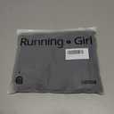 RUNNING GIRL Womens Ribbed V Crossover High Waist Yoga Pants Flare Leggings for Women with Side Pockets (XL)