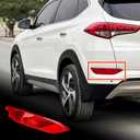Left Rear Bumper Reflector Light Replacment for Hyundai Tucson TL 2015 2016 2017 2018 Stop Brake Light Taillight Fog Warning Lamp Lens Car Accessories (Left)