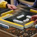 Ghost Floral Halloween American Mahjong Mat, 31.5"x31.5"