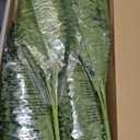 FOREST PRINCE 35" Fake Ferns, 4 Large Artificial Bonston Ferns Bushes Plants with 39 Fronds for Outdoors Garden Patio Porch Entrance Low Maintain Home Decor