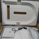 Arched LED Bathroom Mirror 20"x30", Black Bathroom Mirror with Lights-Anti-Fog, Dimmable-LED Mirror for Bathroom,3 Colors