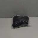 G4Free Ribbed Maternity Yoga Pants with Pockets Over The Belly Wide Leg Casual Pregnancy Lounge Trousers (Medium Petite, Black)