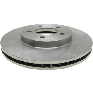 ACDelco Silver Front Brake Rotor 18A1707A | GM 19261799 Brake Rotors for Select Ford Escape, Mazda Tribute, Mercury Mariner, and more