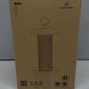 Kingsyard 2 Pack Finch Feeders for Outdoors Hanging, Metal Mesh Tube Bird Feeder for Nyjer/Thistle Seed, 2.5 lbs Large Capacity (Antique Copper)