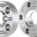 ECCPP 2PCS 1.5 inch 5 Lug Hubcentric Wheel Spacers 5x4.75 to 5x4.75 5x120.65mm hub 70.5mm with 12x1.5 Studs fit for GMC Jimmy 1991-2005 | for GMC S15 1982-1990 | 1989-2013 for Chevrolet Corvette