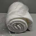 12" Extra Wide Split King Gap Filler for Adjustable Bed, Bed Bridge Twin to King Converter with Washable Cover, Close The Gap (0-3"),White