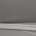 No Tools No Drill Cordless Mini Blinds, 100% Privacy L-Shaped Blades 1" Vinyl Blinds for Indoor Windows, for Windows Size (24" W  48" H) Color (White)