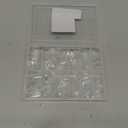 UNA GELLA Extra Short Almond Nail Tips 12 Sizes Short Almond Gel Nail Tips 120Pcs Soft Gel Clear Full Cover Nails Tips Acrylic False Nails Press On Nails for Extensions DIY Salon