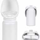 Silicone Portable Dog Water Bottle, 550ml/ 19OZ Leak-Proof Pet Travel Water Dispenser with Foldable Bottle for Outdoor, Hiking, Walking