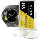 Screen Protector for Samsung Galaxy Watch 8/7/6/5/4 (44mm)[4Pcs],9H Tempered Glass Protection Kit in Reusable Storage Case,Anti-Scratch,Bubble-Free,Easy Installation