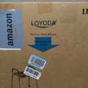 Loyoda Toilet Seat Riser with Handles,Raised Toilet Seat for Seniors with Adjustable Height & Width, 400 lb Capacity Handicap Elevated Toilet Seat for Elderly, Pregnant, Fit Any Toilet
