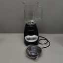 BLACK+DECKER Countertop Blender with 6-Cup Glass Jar, 10-Speed Settings, Black, BL2010BG