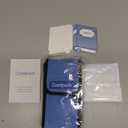 Comfpack Cold Therapy Wrap with 2 Packs for Pain Relief, Reusable Gel Ice Packs for Foot Plantar, Wrist, Ankle, Great for Sprains, Muscle Pain, Bruises, Injuries (Blue)