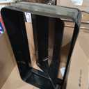 TrimLine Plastic Swing Top Lid, 20.19" x 11.56" x 4-1/2", 15-23 gal, Black