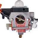 4180-120-0615 FS91 Carburetor for Stihl FS91 FS91R FS111 FS89 HT102 HT103 FC91 FC96 KM91 KM91R KM111 FC111 Brushcutter Trimmer Carb - with Air Filter Kit