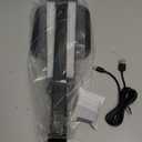 CHARYJOD LED Desk Lamp for Office Home, Height Adjustable Architect Desk Light with USB Adapter, Stepless Dimming Desk Lamp Light for Reading, Study, Workbench (Black)